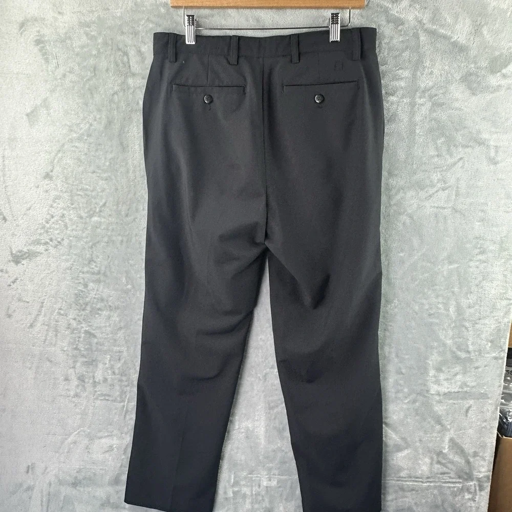 FootJoy‎ Golf Pants Mens 32x30 Black Stretch Performance Athletic Fit Slacks